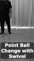 Point ball change with swivel